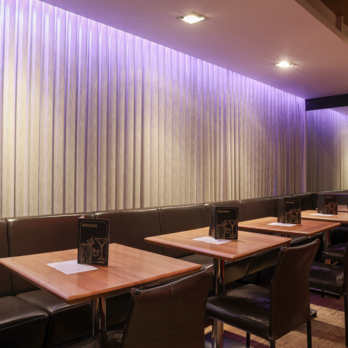 Innenbereich vom Restaurant Rochus am Rochusmarkt